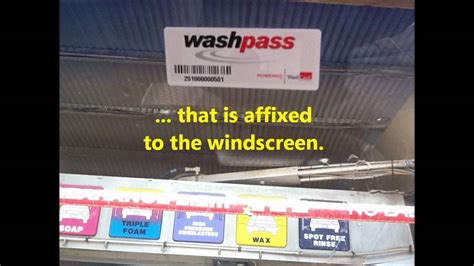 car wash rfid tag